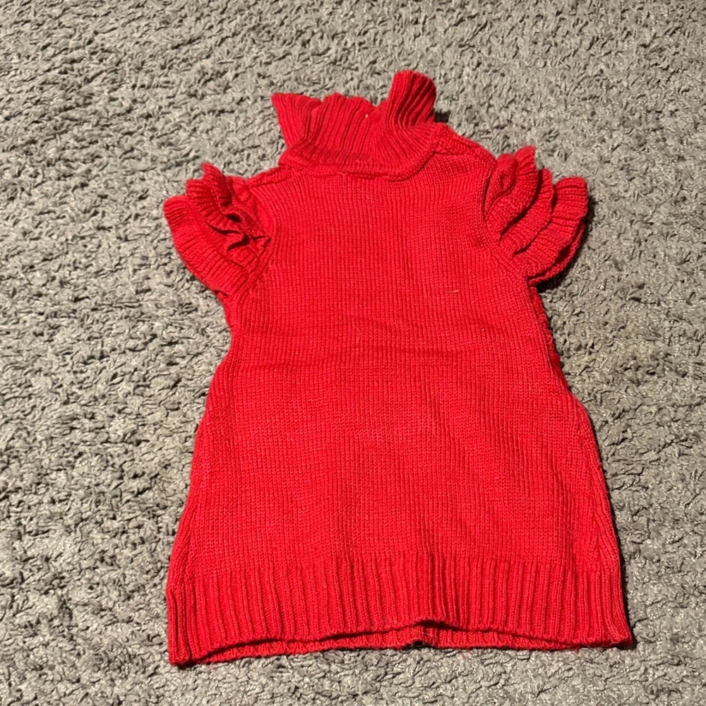 Red and Pink Checkered Baby Outfit - Picture 4 of 8